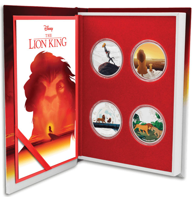 Leed band Kracht Reserveer de exclusieve Disney's The Lion King Kleurset (OP=OP) -  Amsterdams MuntKantoor