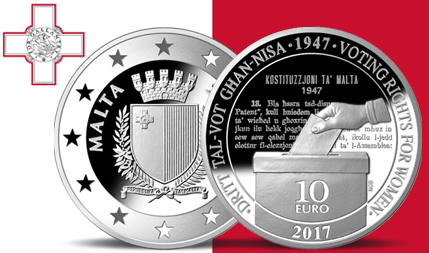 Extra gelimiteerde Maltese munt in Sterling zilver
