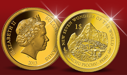 Ontdek de Machu Picchu in 14-Karaat goud