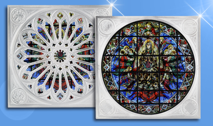 The Rose Window of Saint Mary of the Flower