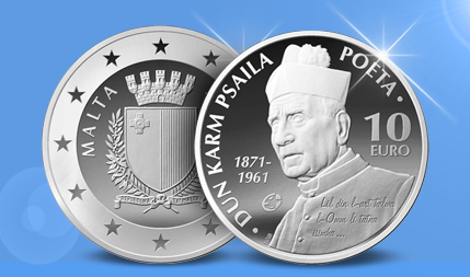 Maltese 10 Euro in Zilver Proof