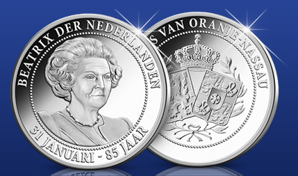 Puur zilveren William Shakespeare 20 Euro