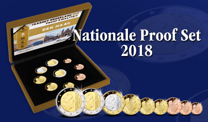 Nationale Proof Set 2018 kan direct worden geleverd