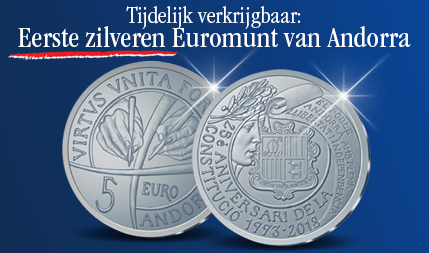 Allereerste zilveren Euromunt van Andorra nu verkrijgbaar - Amsterdams MuntKantoor