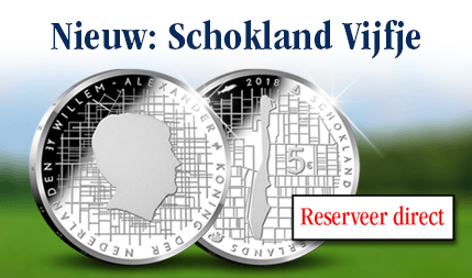Reserveer het Schokland Vijfje voor de officiële uitgifteprijs