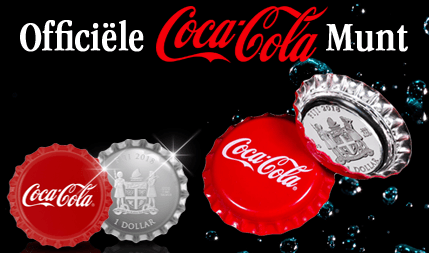 Laatste exemplaren Coca-Cola munt nu beschikbaar - Amsterdams MuntKantoor