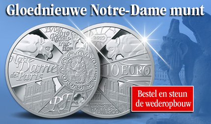 Laatste kans op de officiële Notre-Dame Restauratie-munt - Amsterdams MuntKantoor