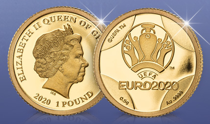 Reserveer nu uw officiële Kleinste Gouden EK Munt