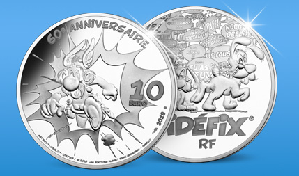 Bijna uitverkocht: Officiële 10 Euro Herdenkingsmunt '60 Jaar Asterix'