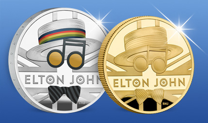 Elton John geëerd met officiële munt door Verenigd Koninkrijk