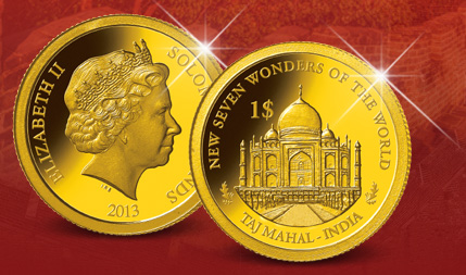 Ontvang eenmalig 50% korting op de Taj Mahal in 14 karaat goud