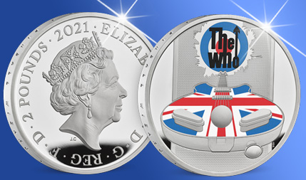 Britse muzieklegende The Who geëerd met met officiële munt!