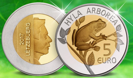 Unieke munt van Sterling zilver & Nordic Gold